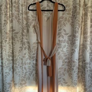 Striped jumper with buttons